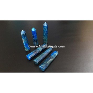 Blue Apatite Obelisk - Natural Crystal Healing Point