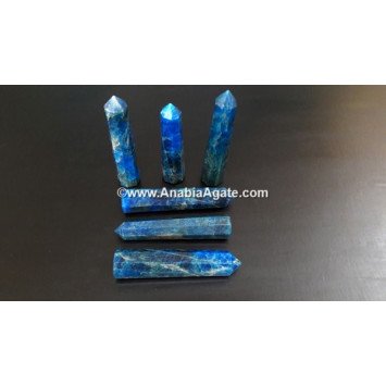 Blue Apatite Obelisk - Natural Crystal Healing Point