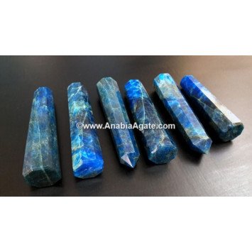 Blue Apatite Obelisk - Natural Crystal Healing Point