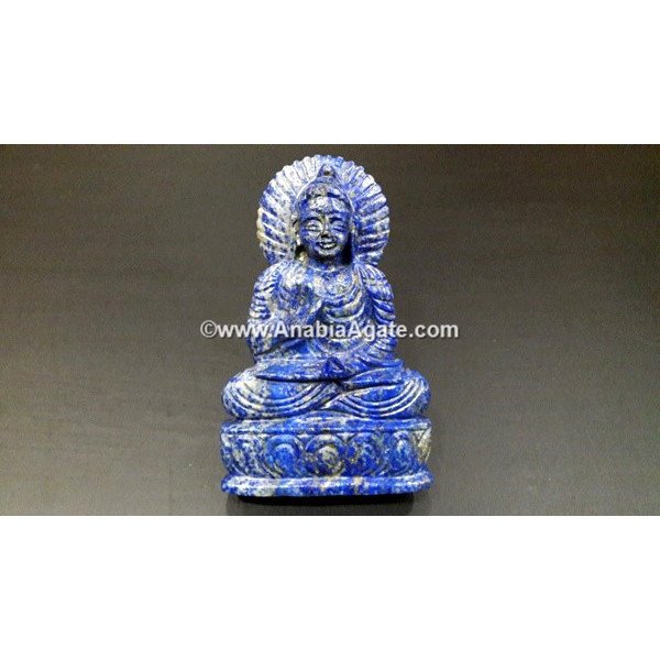 Lapis Lazuli Buddha Idol | Size 4 to 5 Inches