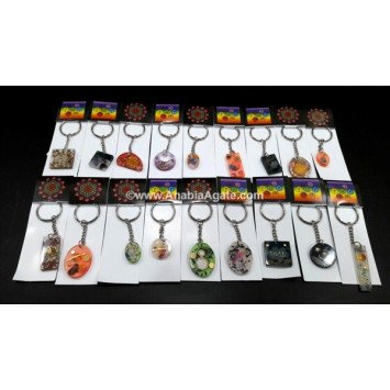 Mix Shapes Orgone Keychain - Wholesale Orgone Products