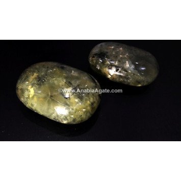 Prehnite Soap Shaped Stone - Natural Crystal for Relaxation