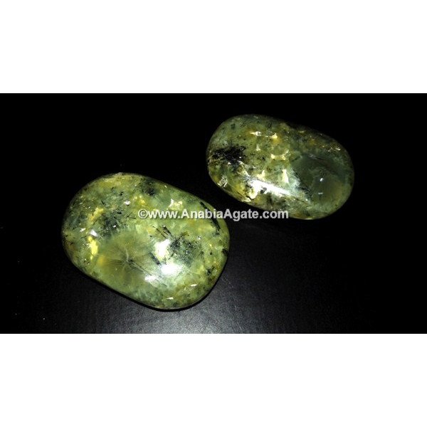 Prehnite Soap Shaped Stone - Natural Crystal for Relaxation