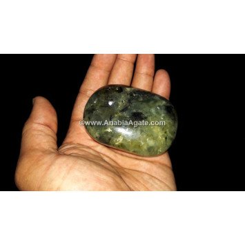 Prehnite Soap Shaped Stone - Natural Crystal for Relaxation