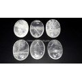 Crystal Quartz Oval Stone | Natural Healing Crystals