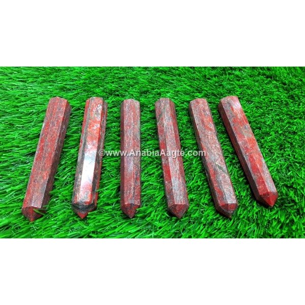 Unakite Obelisk for Meditation and Décor
