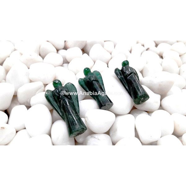Mica Agate 1 Inch Angels - Beautiful Gemstone Statues
