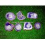 Purple Onyx Coaster Candle Holder | Handcrafted Home Decor