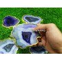 Purple Onyx Plated Coasters