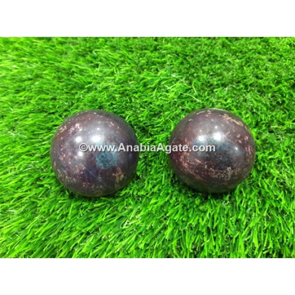 Ruby Kyanite Gemstone Sphere - Unique Crystal for Healing and Balance