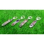 Silver Plated Amethyst Handle Bottle Opener | Stylish and Functional Barware