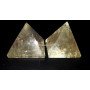 Smoky Quartz Gemstone Small Pyramid - Healing Crystal for Positive Energy