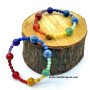 7 Chakra Elastic Bracelet 4x1 Beads - Balancing Energy Bracelet