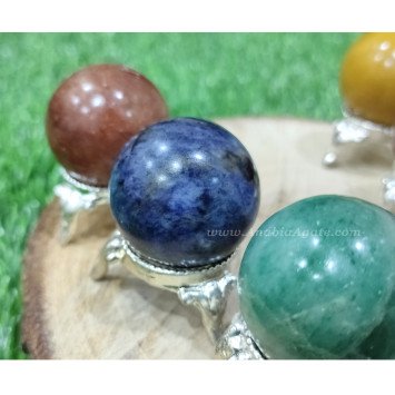 7 Chakra Gemstone Balls Set | 35-40mm