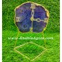 Wholesale Agate Coaster Clock with Metal Stand - Unique Home Decor Piece