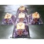 Amethyst Orgone Pyramid (100 Pcs) | Best Quality Orgonite Pyramids Wholesale