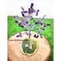 Amethyst Tree With Coaster Base - Handcrafted Crystal Home Decor