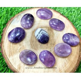 Amethyst Worry Stones