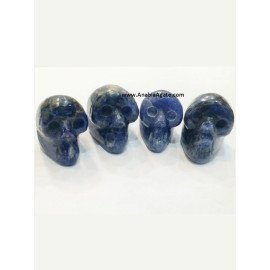 Sodalite Gemstone Skulls - Unique and Beautiful Crystal Skulls