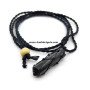 Black Tourmaline 3 Faceted Tower Netted Necklace