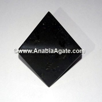 Black Tourmaline Octahedron Shape - Natural Healing Crystal