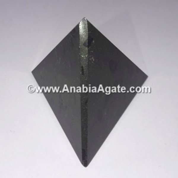 Black Tourmaline Tetrahedron Shape - High-Quality Crystal for Energy Protection