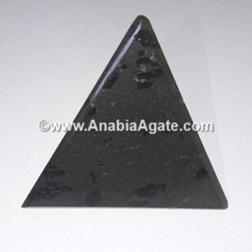 Black Tourmaline Tetrahedron Shape - High-Quality Crystal for Energy Protection