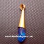 Blue Color Dyed Raw Pendant - Unique Handcrafted Jewelry