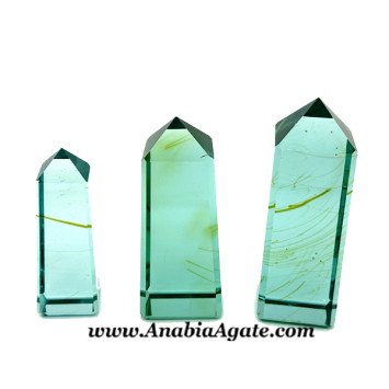 Stunning Blue Obsidian Crystal Tower for Healing & Decor