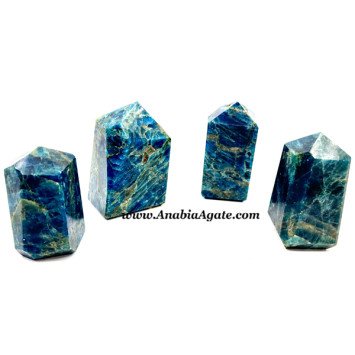 Blue Apatite Natural Freeform Points - Unique Crystal Energy