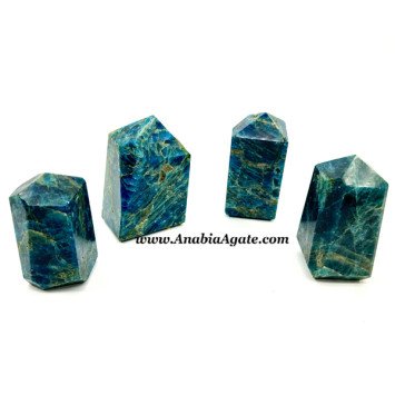 Blue Apatite Natural Freeform Points - Unique Crystal Energy