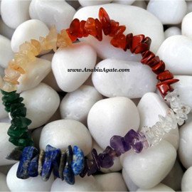 Chakra Chips Bracelet - Balance Your Energy with Natural Gemstones