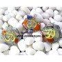 Chakra Chips Orgone Pendant with Om Symbol - Healing Energy Jewelry