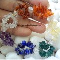 Chakra Chips Strings Bracelet with Crystal Beads | Balance and Energy