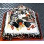 Color Layered Mix Gemstone Tumble Orgone Pyramid