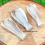 Crystal Quartz 3-Inch Angel Figurines - Healing Crystal Sculptures