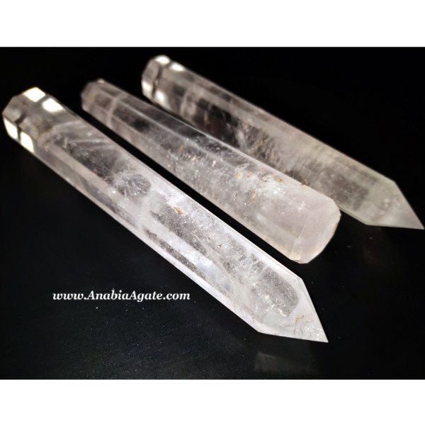 Crystal Quartz Big Size Obelisk Wands