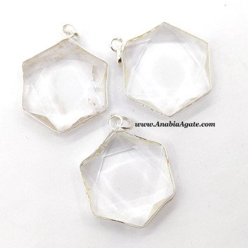Crystal Quartz Star of David Pendants - Elegant & Meaningful Jewelry