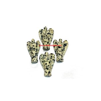 Dalmatian Jasper 1-Inch Angels | Beautiful Gemstone Figurines