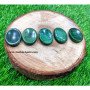 Dark Green Jade Worry Stone - Soothing Natural Gemstone Palm Stone