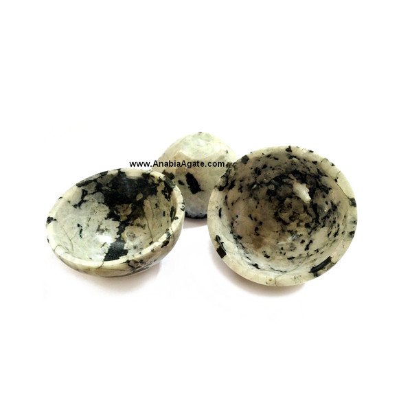 Rainbow Moonstone 3 Inches Bowls - Handcrafted Gemstone Collection