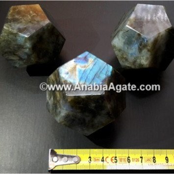 Flashy Labradorite Dodecahedron Shape - Exquisite Crystal Collection