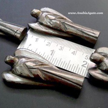 Golden Pyrite 2 Inch Angels - Beautiful Handcrafted Decor Pieces