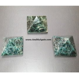 Green Apatite Gemstone Baby Pyramid - Natural Healing Crystal