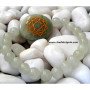 Green Aventurine Anahata Engraved Bracelet - Natural Healing Crystal Jewelry