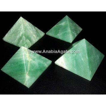 Green Aventurine Baby Pyramid - Healing Crystal for Serenity and Luck
