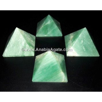 Green Aventurine Baby Pyramid - Healing Crystal for Serenity and Luck
