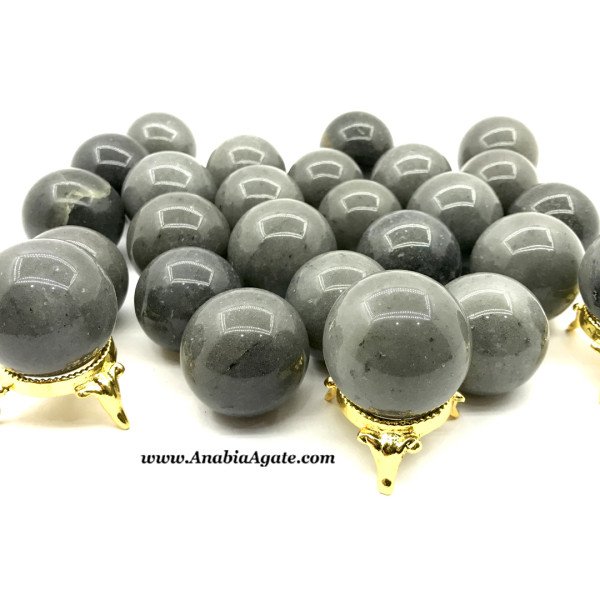 Grey Aventurine Small Balls - Wholesale