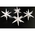 Howlite 12 Pointed Star - Authentic Healing Crystal