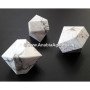 Howlite Octahedron Shape - Natural Healing Crystal for Meditation